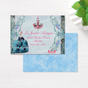 Marie Antoinette Visitenkarten