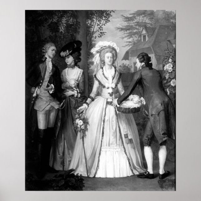 Marie-Antoinette von Habsburg-Lothringen Poster (Vorne)