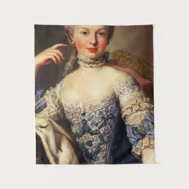 Marie Antoinette Wandteppich (Vorderseite)