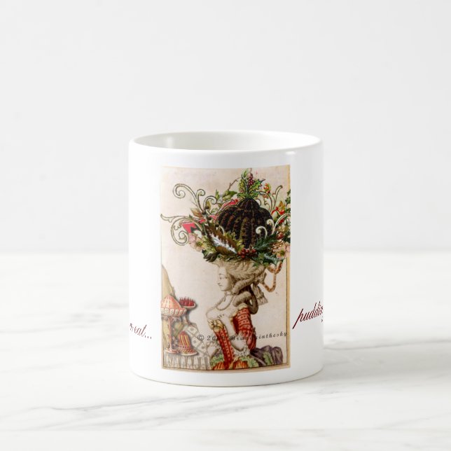 Marie Antoinette WeihnachtsTasse Kaffeetasse (Mittel)