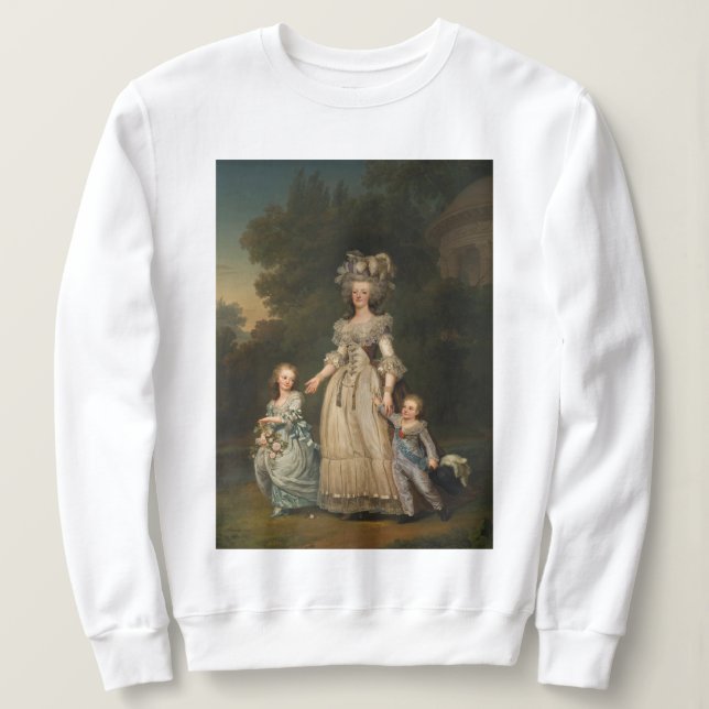 Marie Antoinette with Children Sweatshirt (Design vorne)