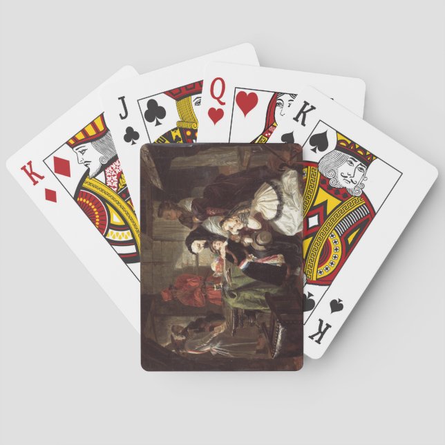 Marie-Antoinette's (1753-93) Final Adieu to the Da Spielkarten (Rückseite)