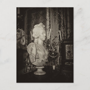 Marie Antoinettes Büste, Schloss Versailles Postkarte