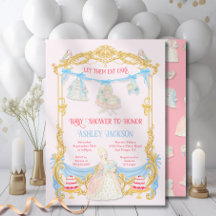 Marie Antoniette Lasst sie Kuchen essen Baby Showe