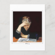 Marie Bashkirtseff #22 - Fine Art Postcard