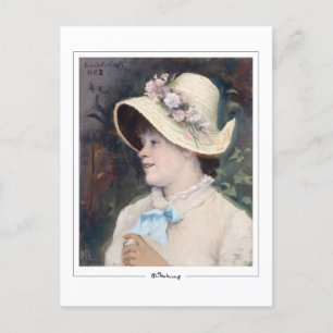 Marie Bashkirtseff #6 - Fine Art Postcard Postkarte