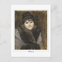 Marie Bashkirtseff #8 - Fine Art Postcard
