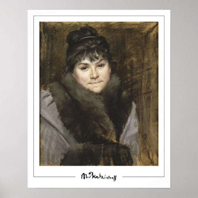 Marie Bashkirtseff Zedign Art Poster #8 (Vorne)