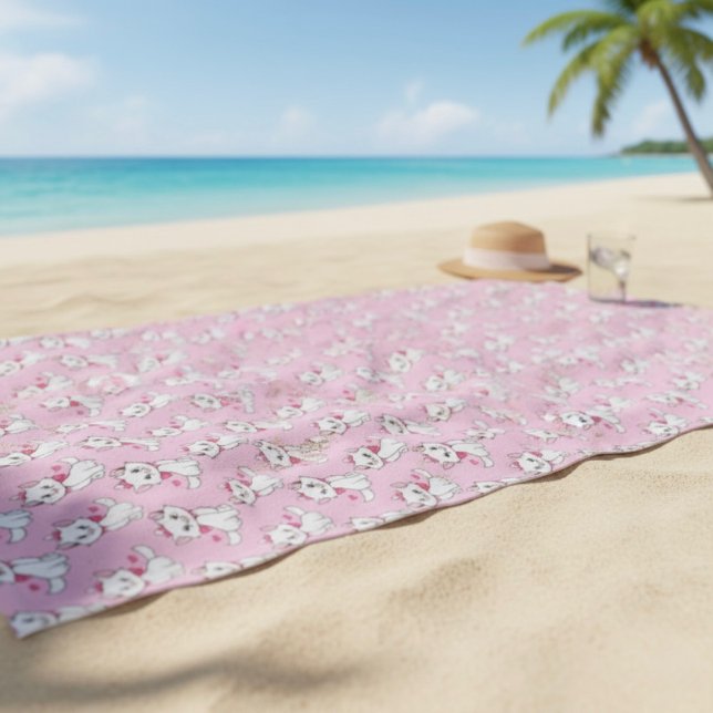 Marie Beach Handtuch (Von Creator hochgeladen)