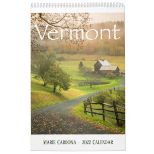 Marie Cardona - Vermont - Calendrier 2022