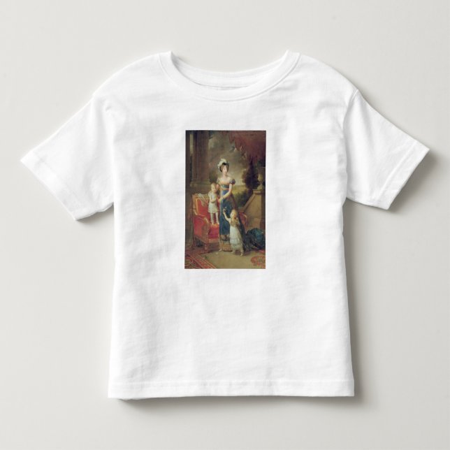 Marie-Caroline de Bourbon mit ihren Kindern Kleinkind T-shirt (Vorderseite)