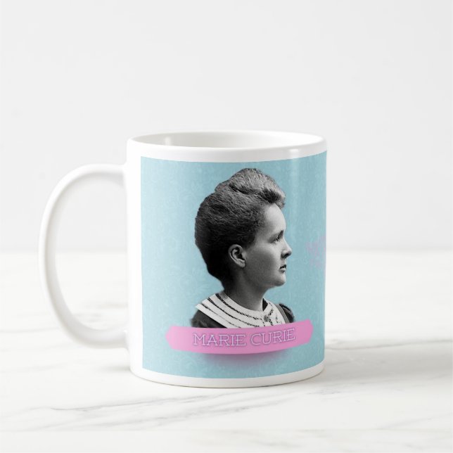Marie Curie-historische Tasse (Links)