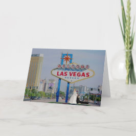 MARIÉ DANS LA FABULEUSE CARTE LAS VEGAS
