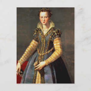 Marie de Medici , Ehefrau Henri IV von Frankreich Postkarte