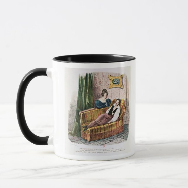 Marie Dorval in der Rolle von Adele d'Hervey Tasse (Links)