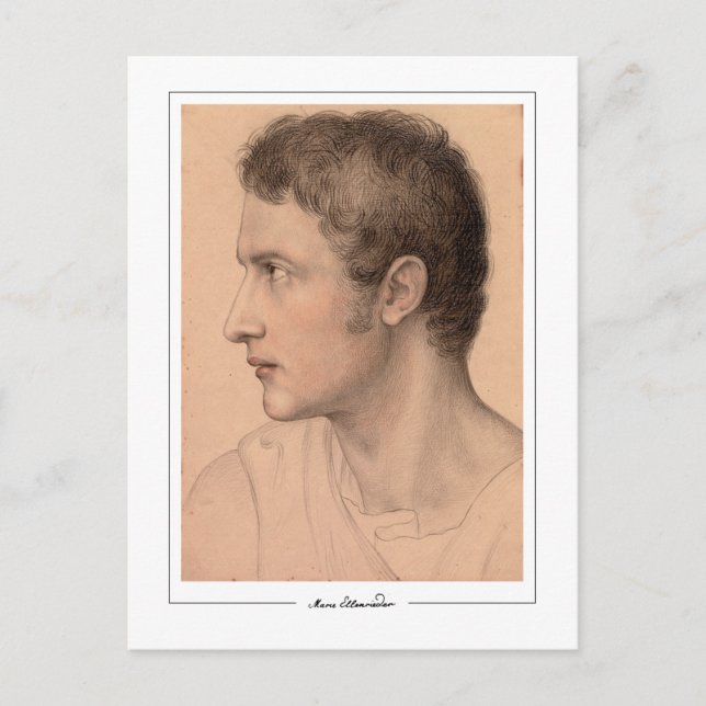 Marie Ellenrieder #3 - Fine Art Postcard Postkarte (Vorderseite)