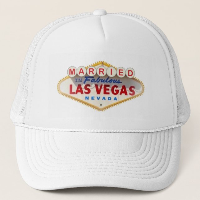 MARIÉ EN FABULEUX CASQUETTE LAS VEGAS (Devant)