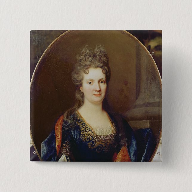 Marie Gänseblümchen Arouet, c.1700 Button (Vorderseite)