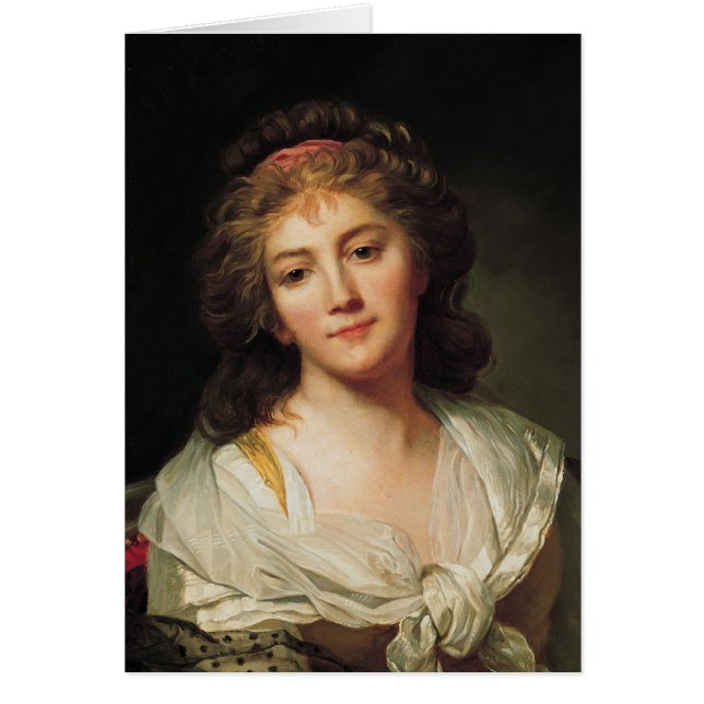 Marie-Geneviève Bouliard, Selbstporträt (Vorne)