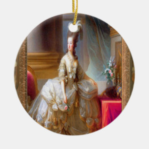 Marie inspirierte französisches Barock Keramik Ornament