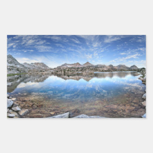 Marie Lake - John Muir Trail Rechteckiger Aufkleber