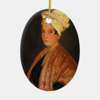 Marie Laveau: Die Voodoo-Königin Keramik Ornament