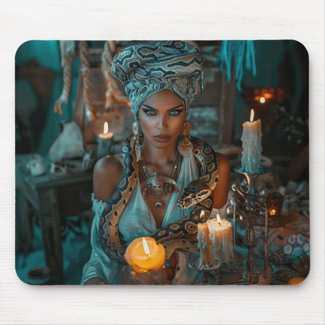 Marie Laveau, Voodoo Queen of New Orleans #2 Mousepad (Vorne)