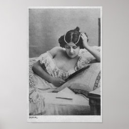 Marie-Louise Derval - Vintage Image Poster