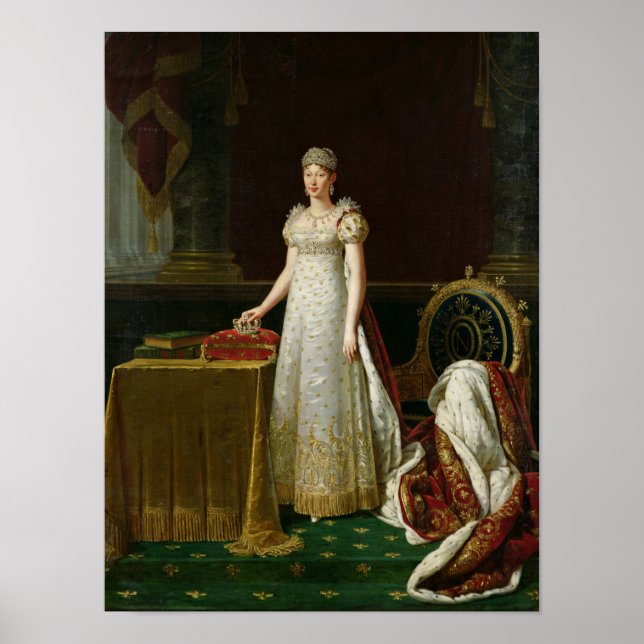 Marie-Louise von Habsburg Lothringen, 1814 Poster (Vorne)