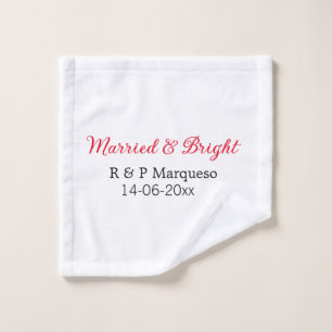 Marié & lumineux ajouter nom de couple mariage ajo