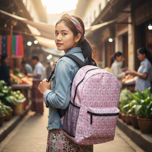 Marie Printed Ruckpack Bedruckter Rucksack (Von Creator hochgeladen)