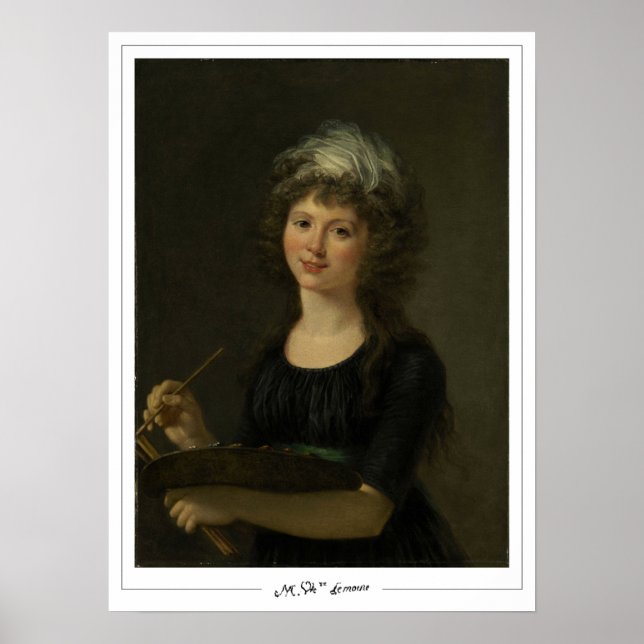Marie-Victoire Lemoine Zedign Poster d'art #4 (Devant)