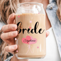 Mariée Coeurs Nom Personnalisé Mariage