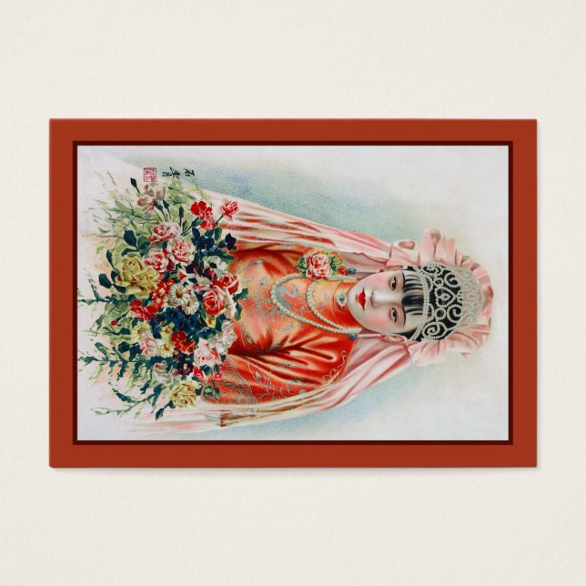 Mariée en rouge au Mariage chinois à Shanghai (Devant)