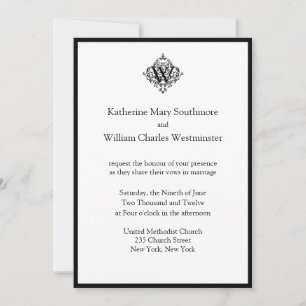 Mariée Et Salle Invitant Des Invitations De Mariag