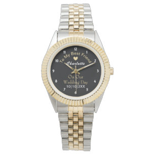 Mariée Jour de mariage Keepsaké cadeau montre pers