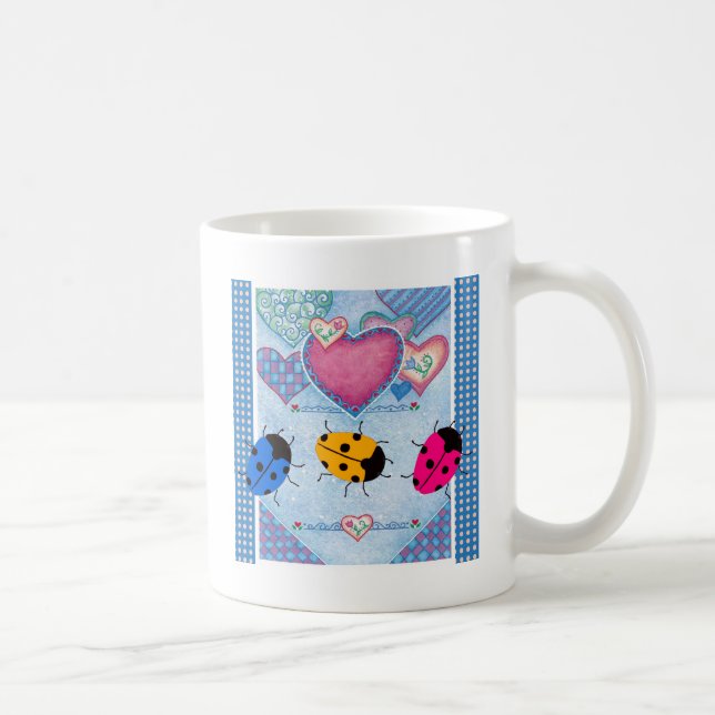 MARIEKÄFER KAFFEETASSE (Rechts)
