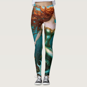 "Marielle" - Schöne TanzMeerjungfrau Leggings