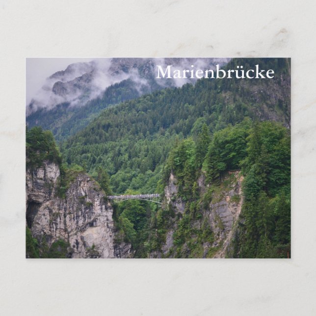 Marienbrücke Bridge Postcard Postkarte (Vorderseite)
