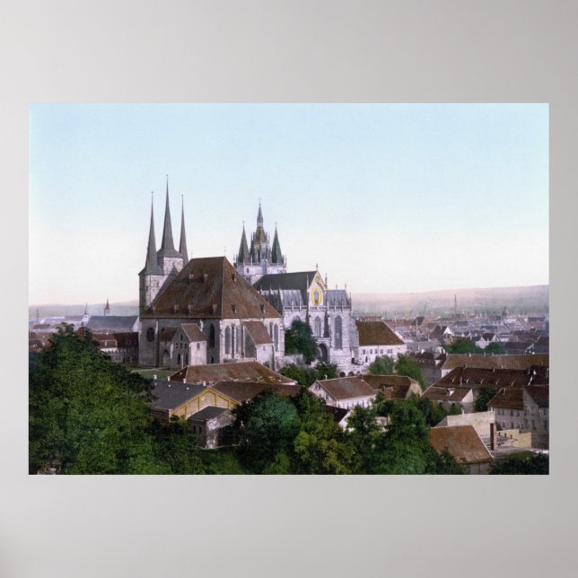 Mariendom Erfurt Poster (Vorne)