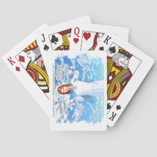 Marienerscheinung in den Himmel Spielkarten