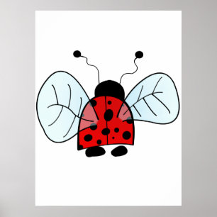Marienkäfer2 Poster