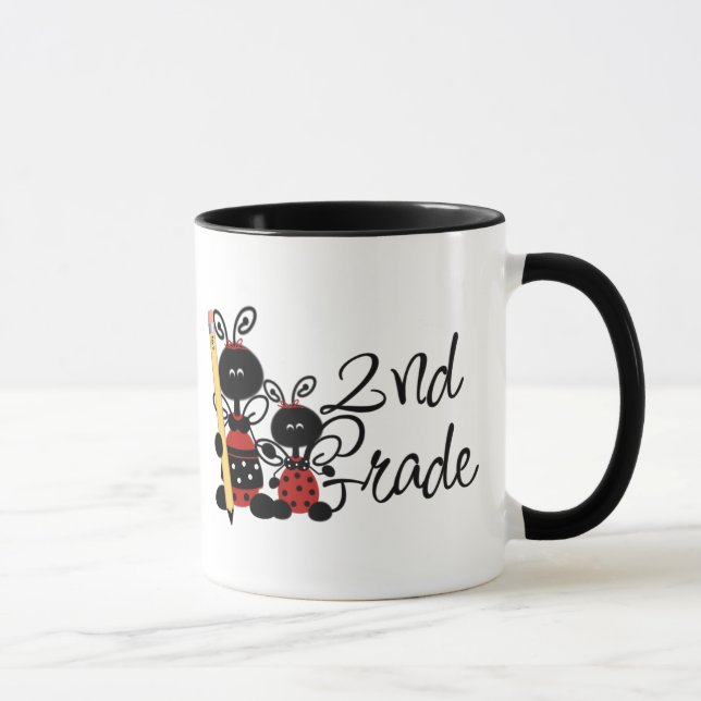 Marienkäfer-2. Grad-T-Shirts und Geschenke Tasse (Rechts)