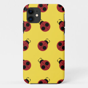 Marienkäfer 60er Retro cool rot gelb Case-Mate iPhone Hülle