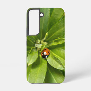 Marienkäfer auf Blumen Samsung Galaxy Hülle