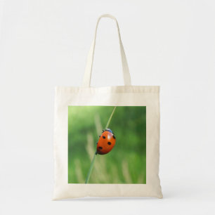 Marienkäfer auf einem Grashalm Tasche
