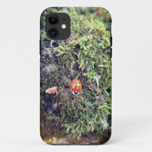 Marienkäfer auf Moos Fotografie Case-Mate iPhone Hülle