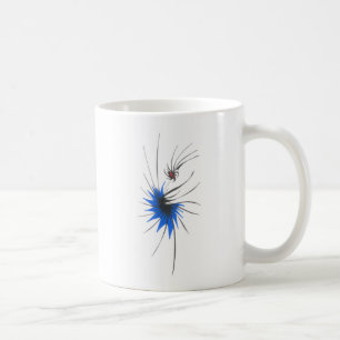 Marienkäfer Buntes Abstraktes Stammes-Tattoo-Kunst Kaffeetasse