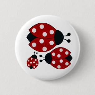 Marienkäfer Button