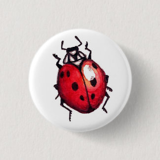 Marienkäfer-Button Button